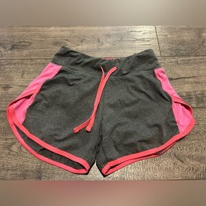 Pink and grey shorts from Kohl’s, size 10 in girls